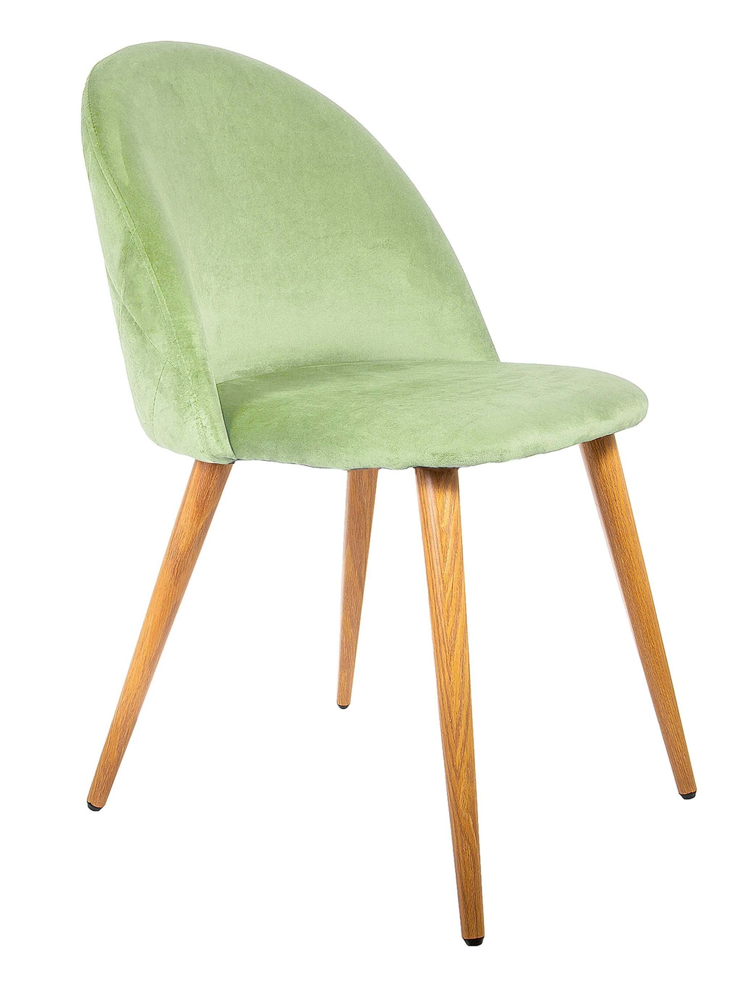 Diamond Velvet Green Dining Chair - Shop Charlies Interiors