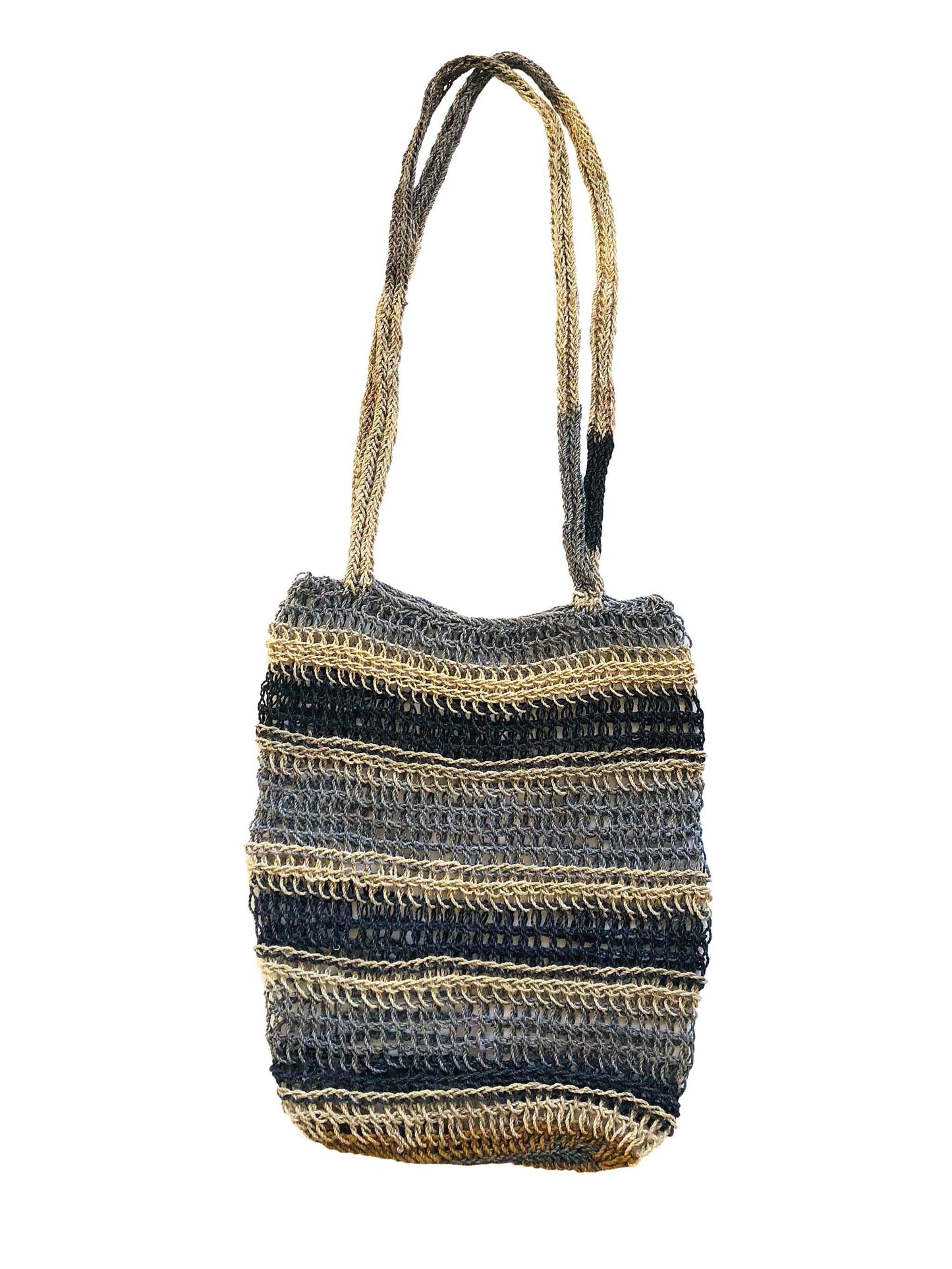 Shades of Blue Woven Bag - Shop Charlies Interiors