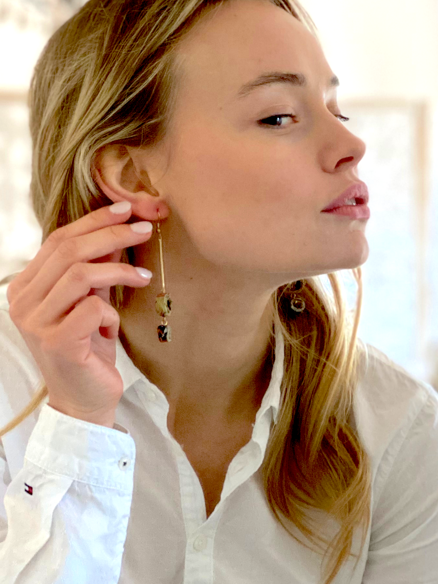 Leo Hook Earrings - Shop Charlies Interiors