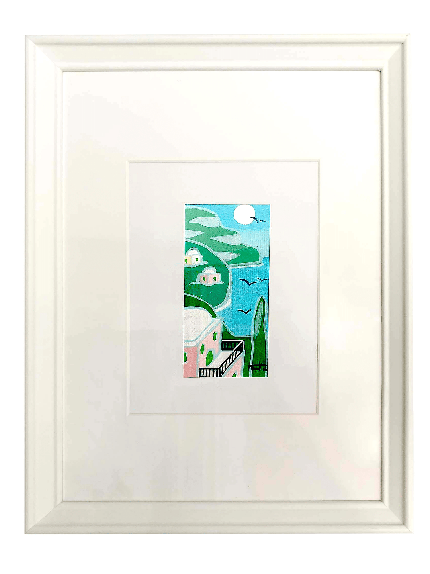 Positano Wall Art Painting – Catania Italy