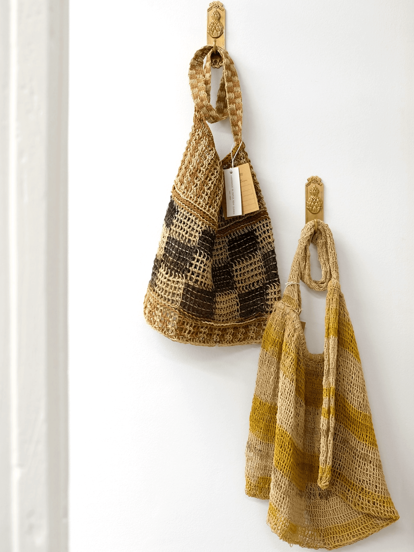 Dusty Lemon Woven Beach Bag by Bek+MERI - Shop Charlies Interiors
