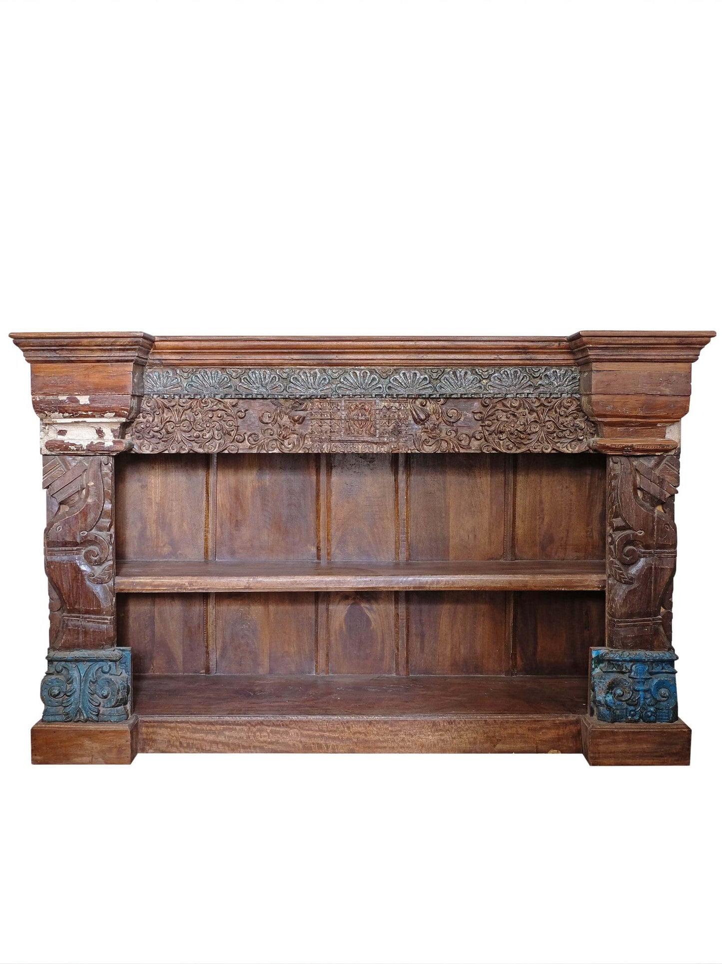 Temple Wooden Bookshelf - Shop Charlies Interiors