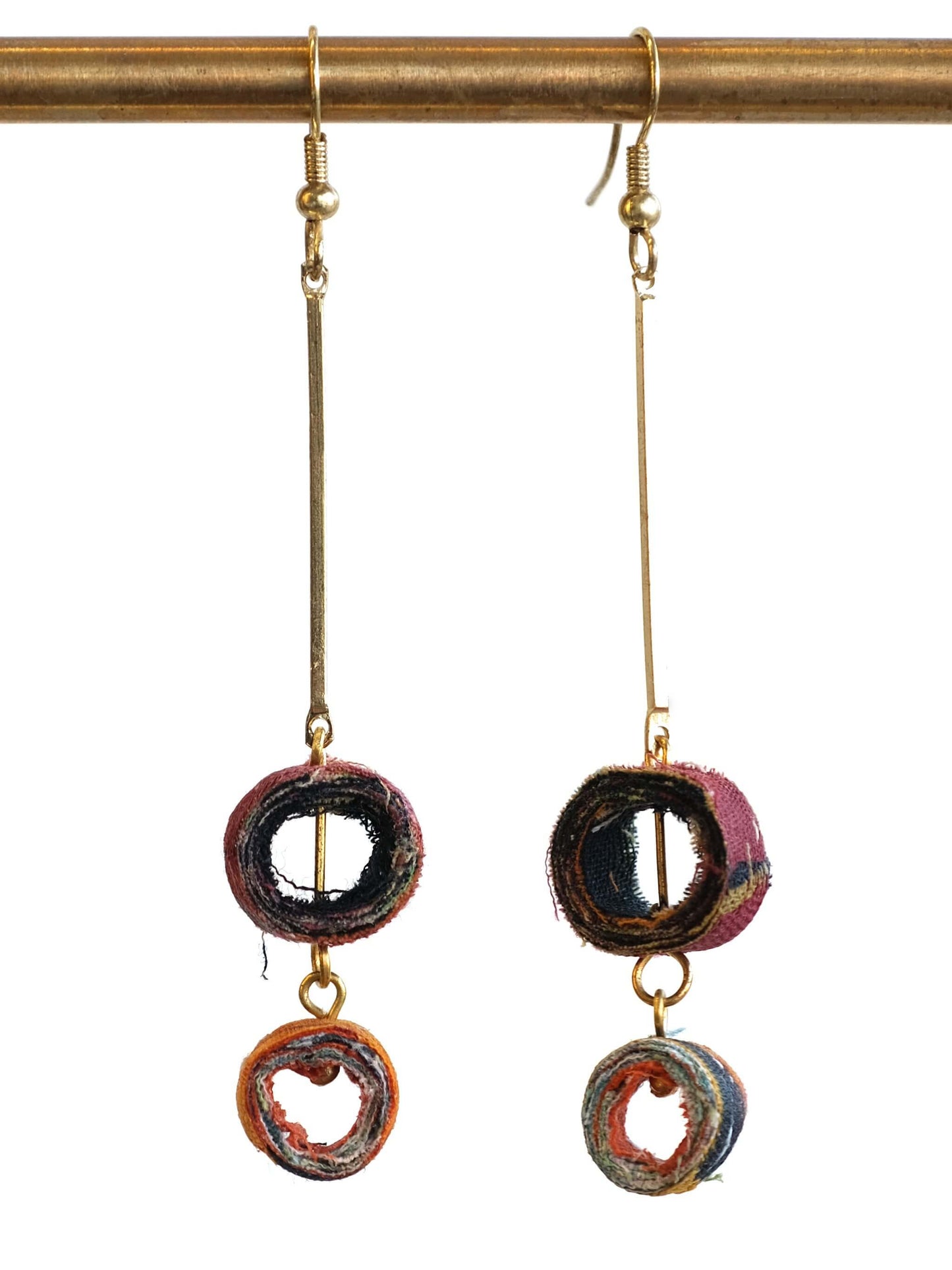 Leo Long Hook Earrings - Shop Charlies Interiors