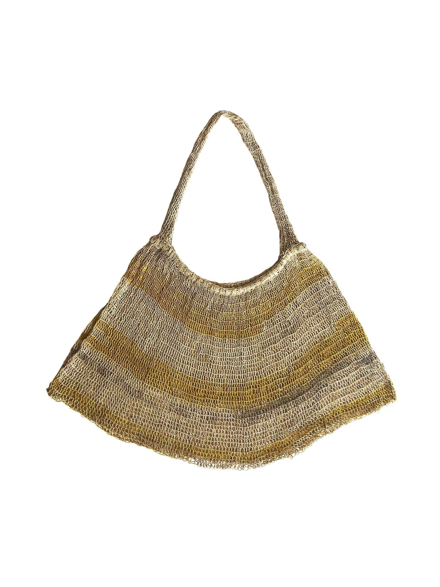 Dusty Lemon Woven Tote Bag by Bek+MERI - Shop Charlies Interiors