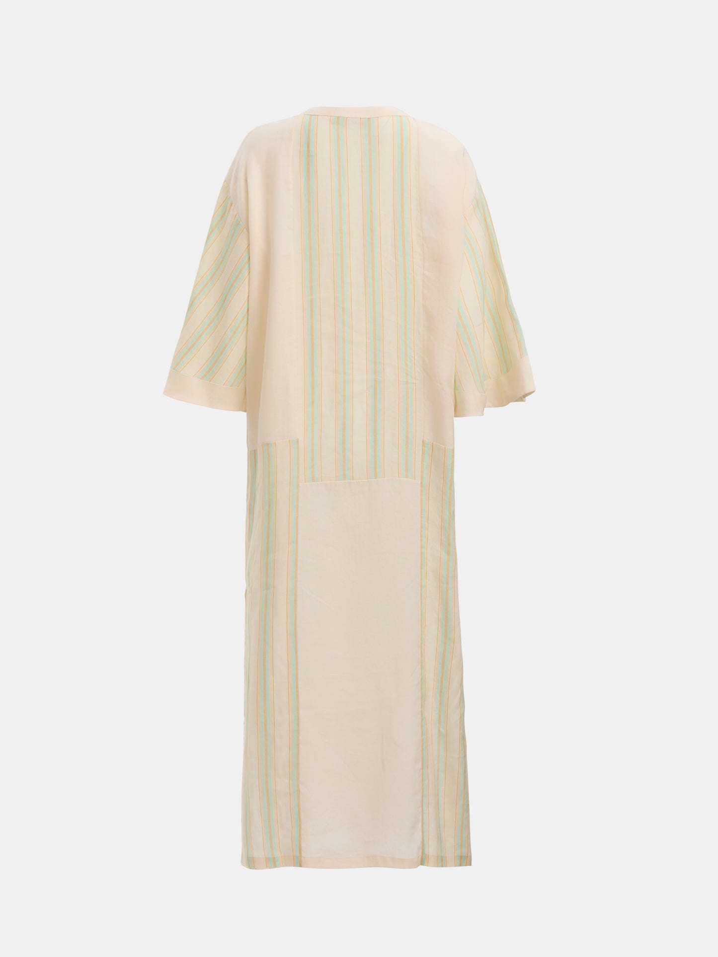 ZA Collective Spanish Green  Linen Kaftan