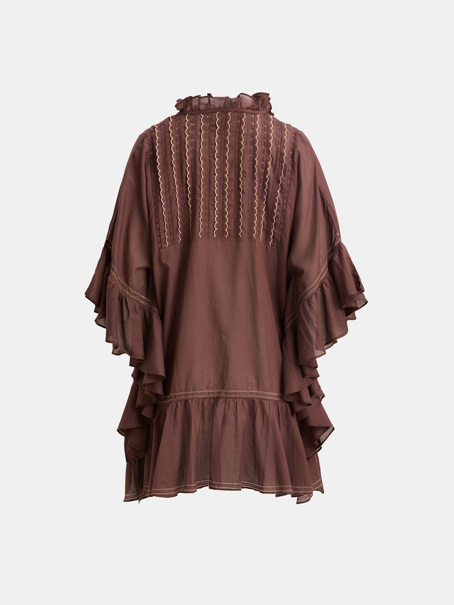 ZA Collective Zahra Chocolate Cotton Tunic