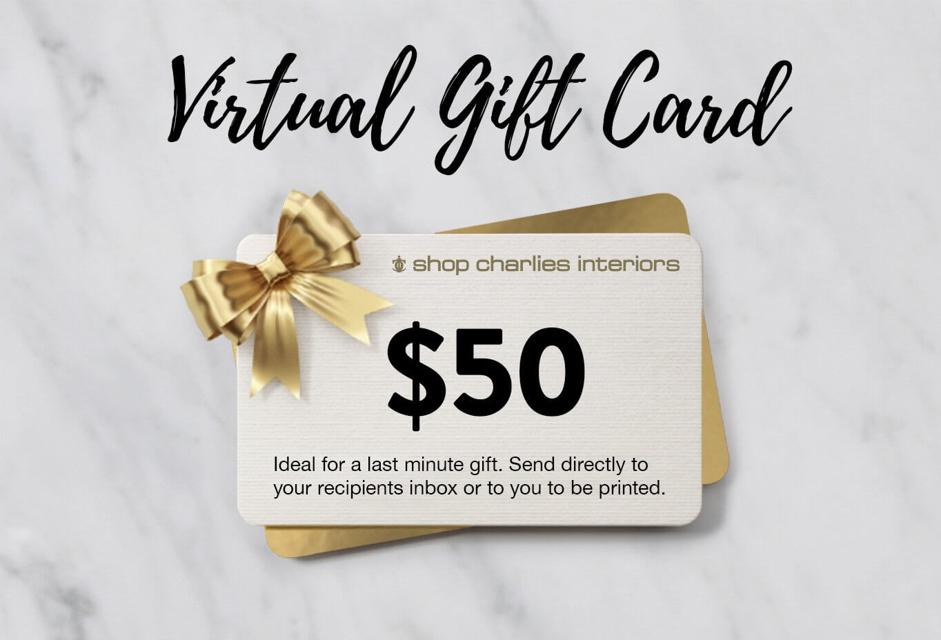 Virtual Gift Card ($50)