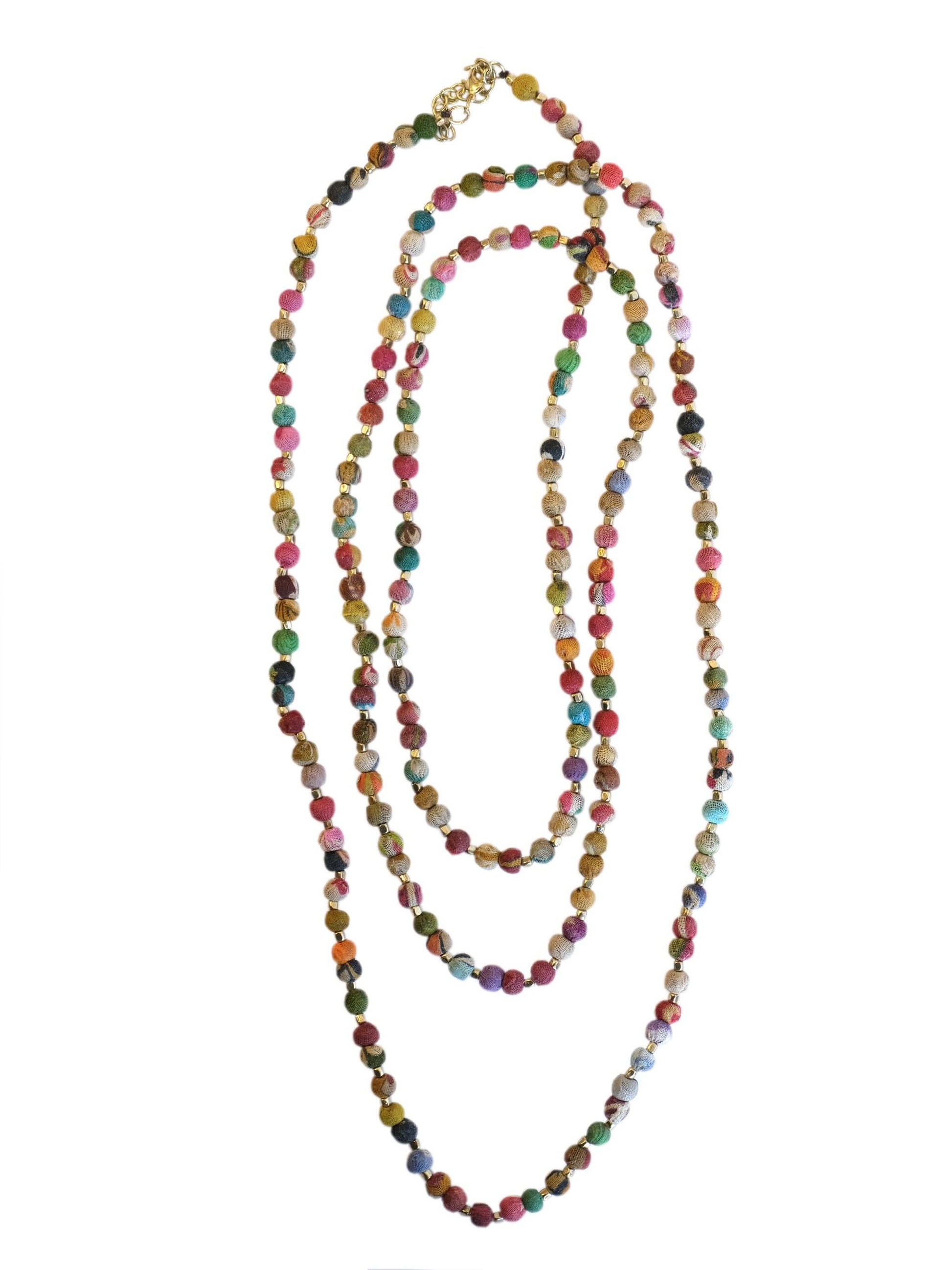 Hand-Crafted Colourful Necklace Shiva - Shop Charlies Interiors