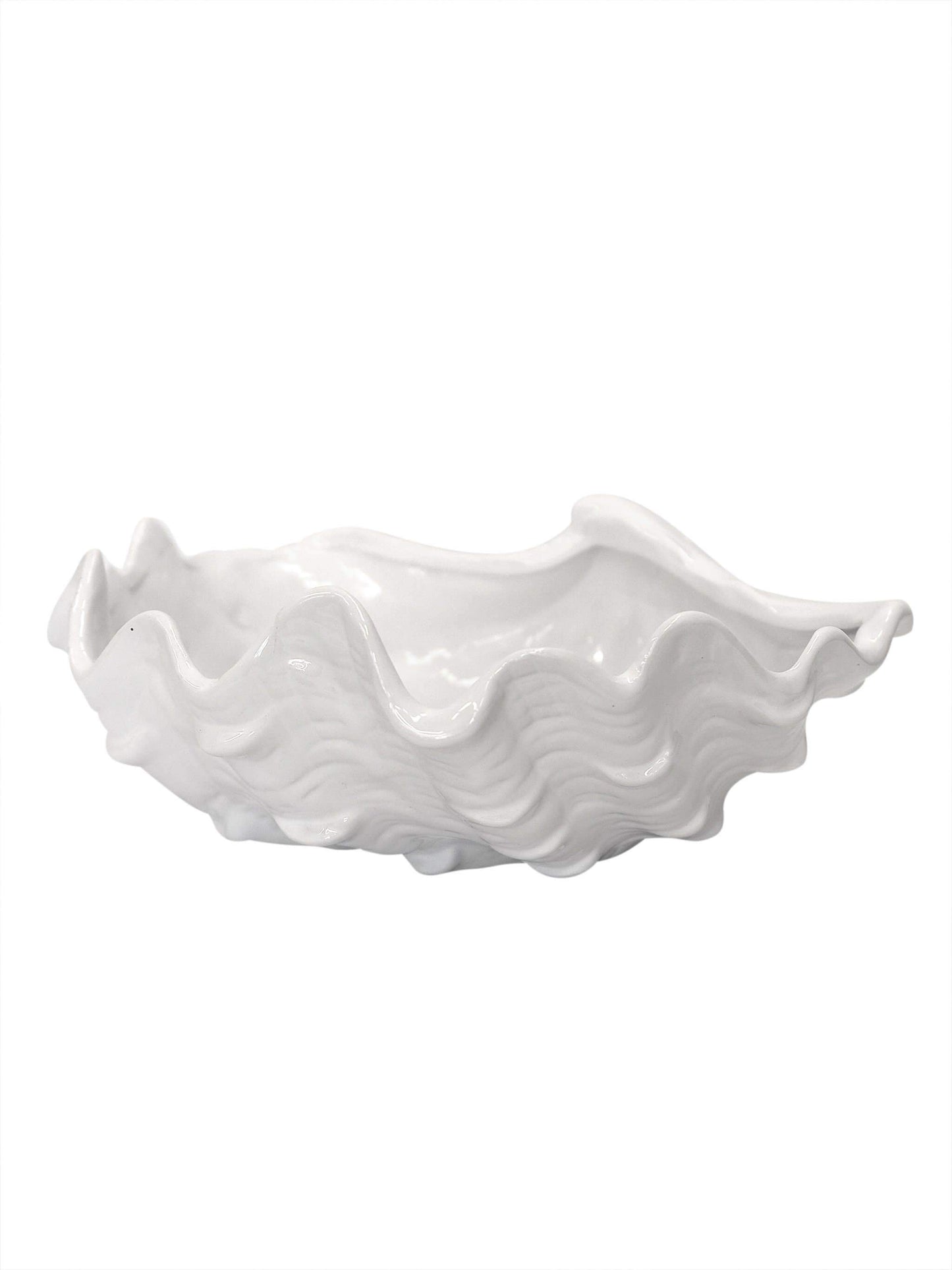Ceramic Clam Bowl - Shop Charlies Interiors