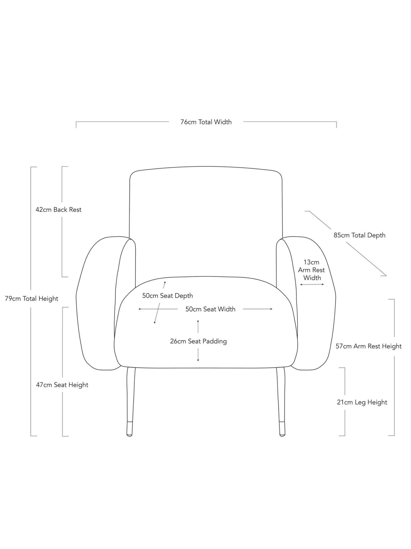 Kennedy Chair Sage - Shop Charlies Interiors