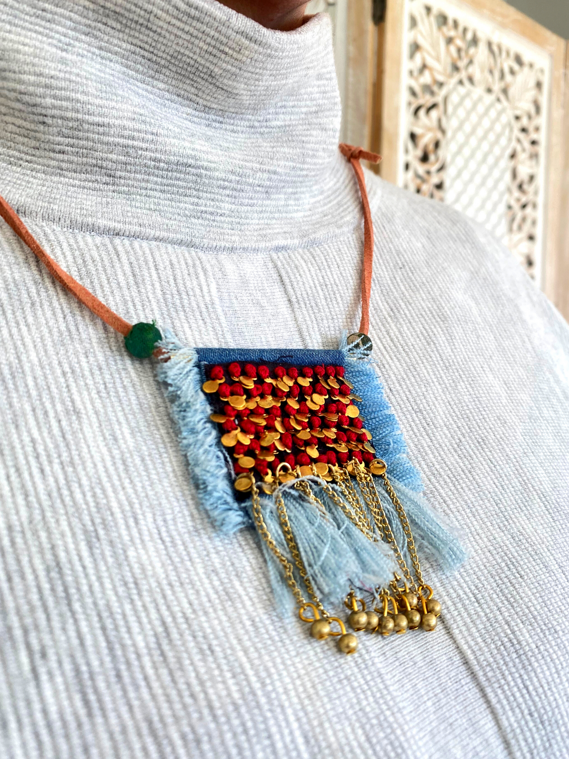Rama Multicoloured Necklace - Shop Charlies Interiors