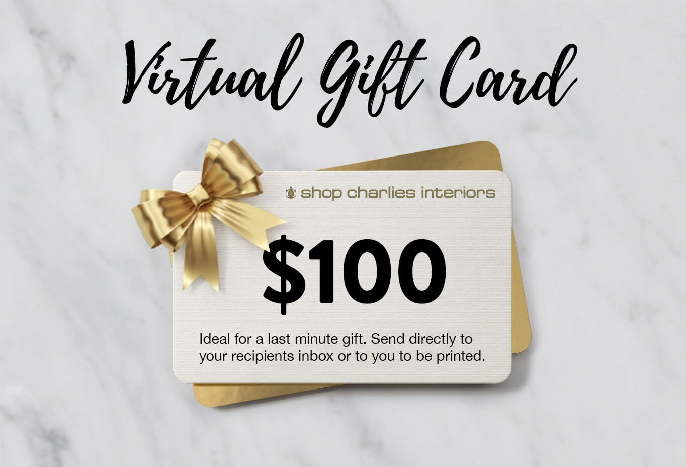 Virtual Gift Card ($100)