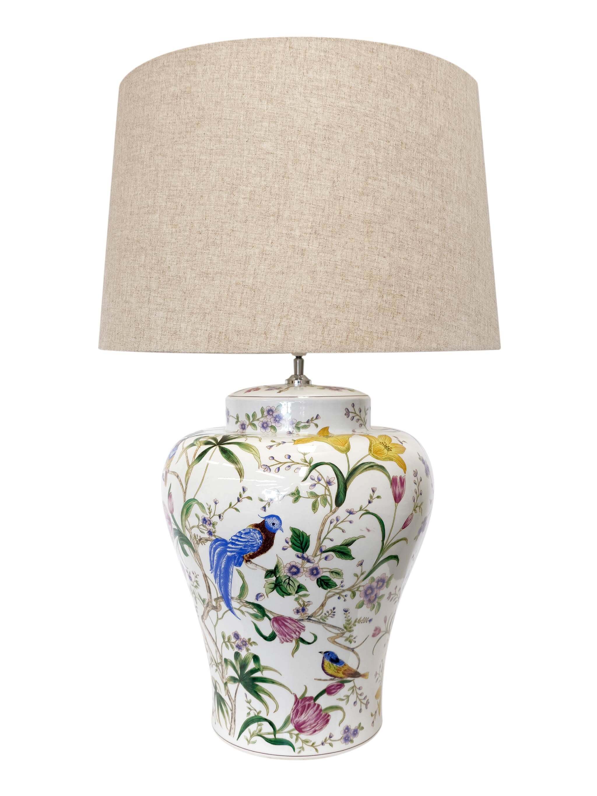 Porcelain table lamps for living outlet room