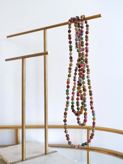 Hand-Crafted Long Beaded Necklaces Shiva - Shop Charlies Interiors