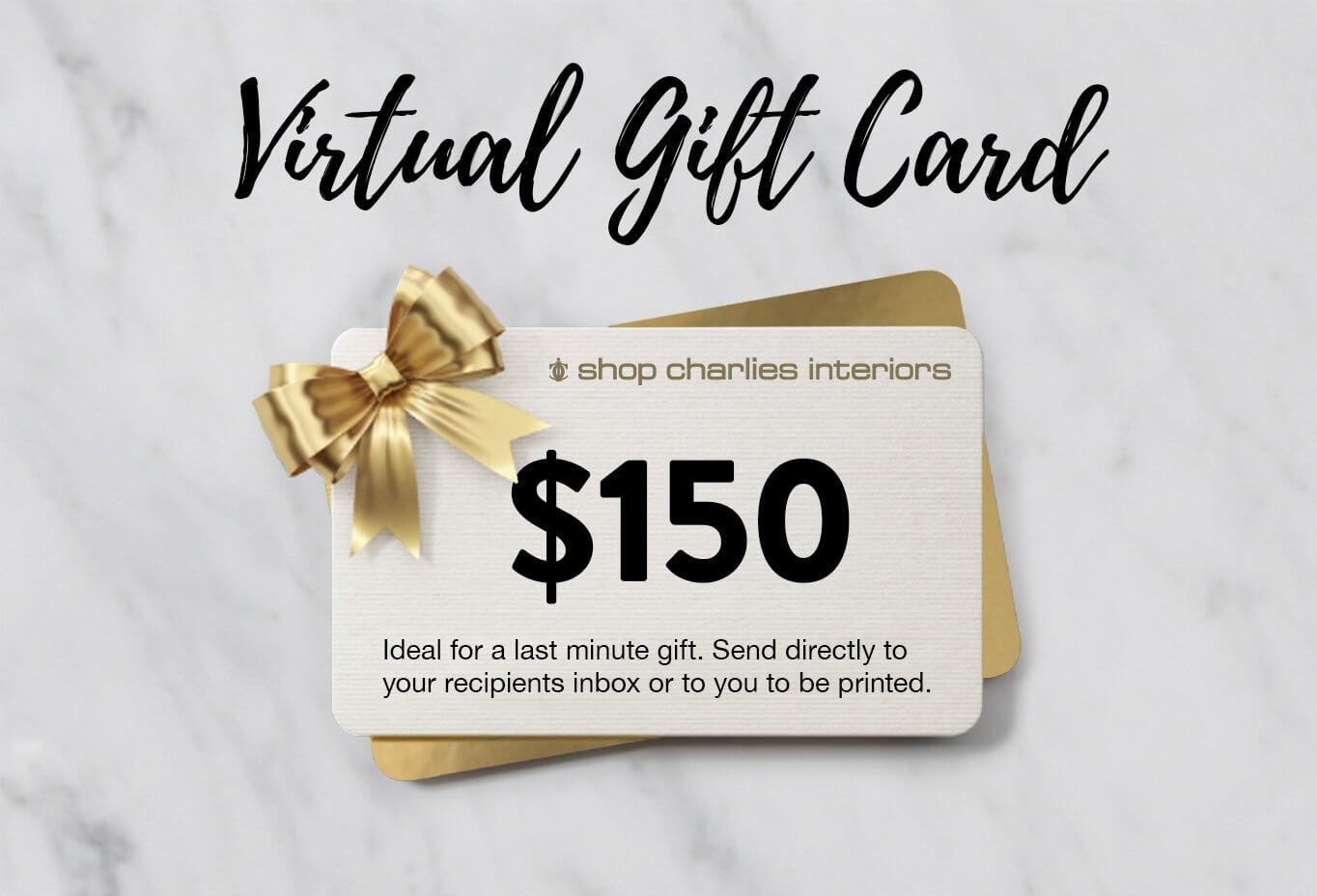 Virtual Gift Card ($150)