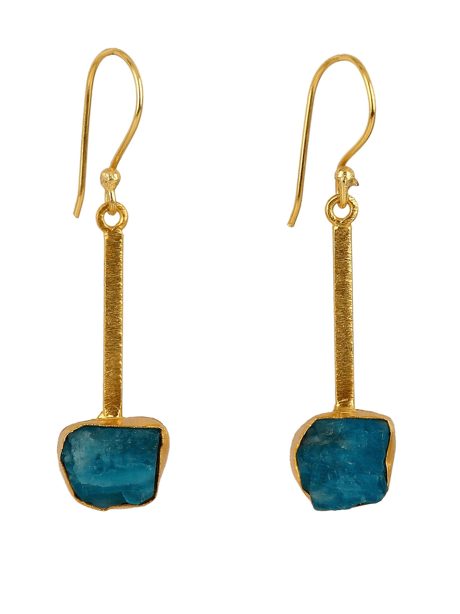 Ek Unipole Stone Blue Earrings - Shop Charlies Interiors