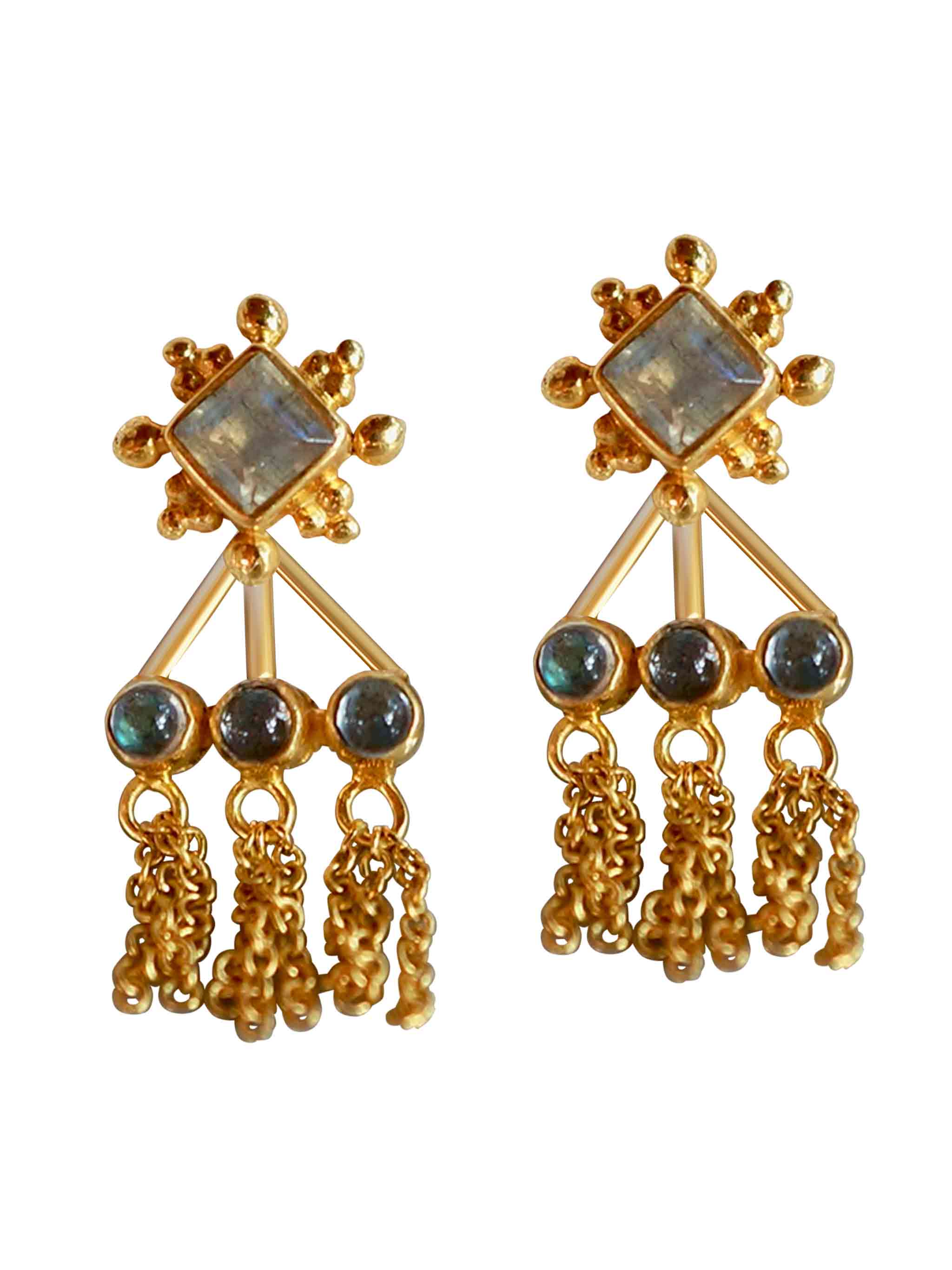 Gold on sale western earrings