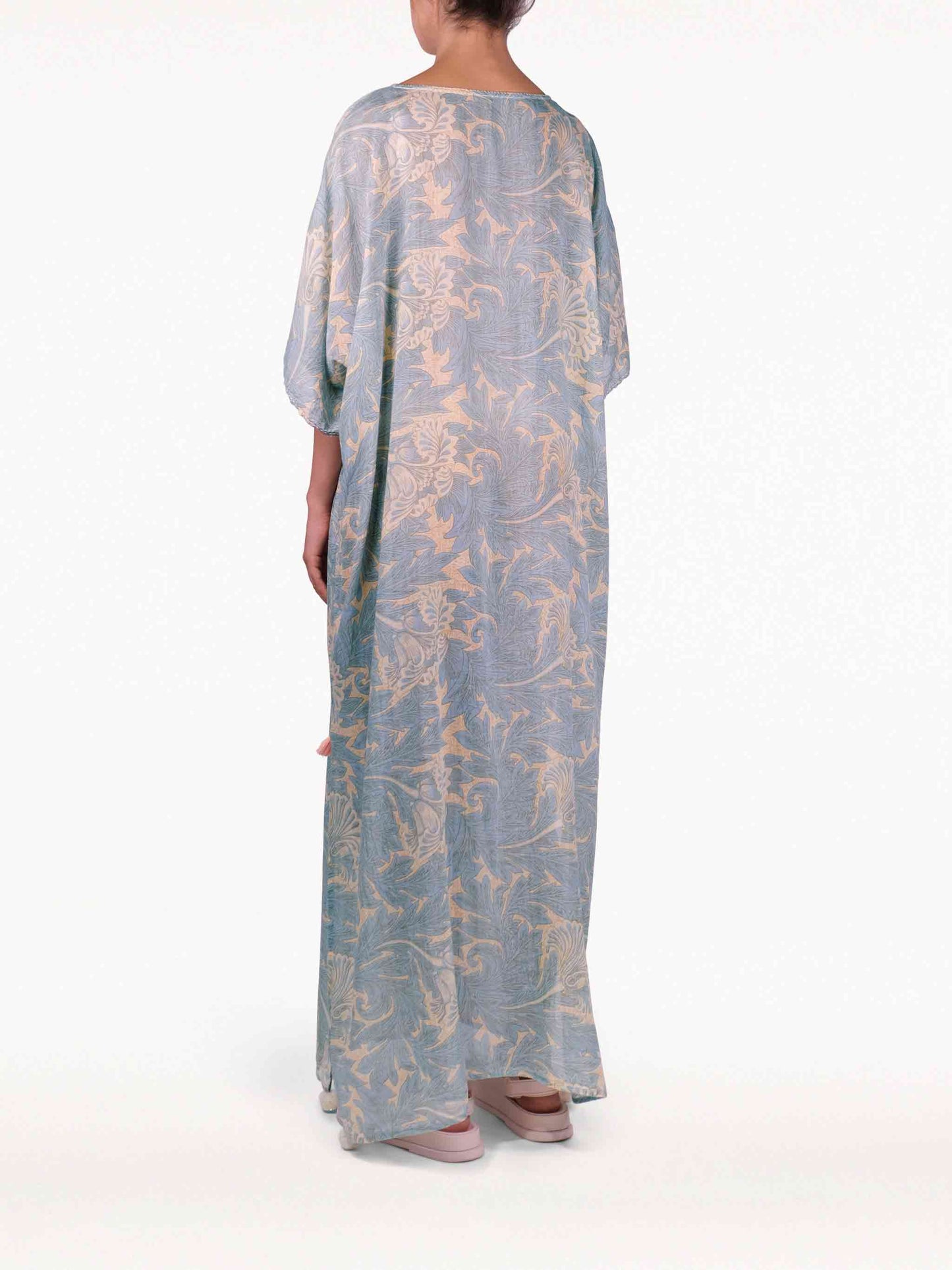 Zahra Full Length Embellished Kaftan Dress